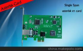 专业解析 SinoV-TE110E单端口E1 Asterisk语音卡及其供应商深圳市源创通信技术